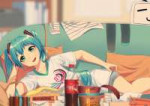 Konachan.com - 271785 aquaeyes aquahair cocacola food hatsu[...].jpg