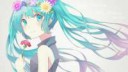 Konachan.com - 167289 blueeyes bluehair blush flowers hatsu[...]