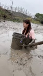 Girl In Waders Stuck Pt2.mp4