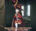 Megumin real lyrics.webm