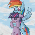 rainbow Dash artist SpeccySY flying rainbowdash twilightspa[...].png