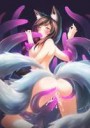 gelbooru.com 2292905 1girl ahri animalears ass blackhair bl[...].jpg