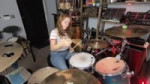 Sadie Sink-Max from Stranger Things Plays Drums to NeverEnd[...].webm