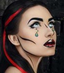 ff08626536d5969a7a38b568e494e577--pop-art-halloween-makeup-[...]